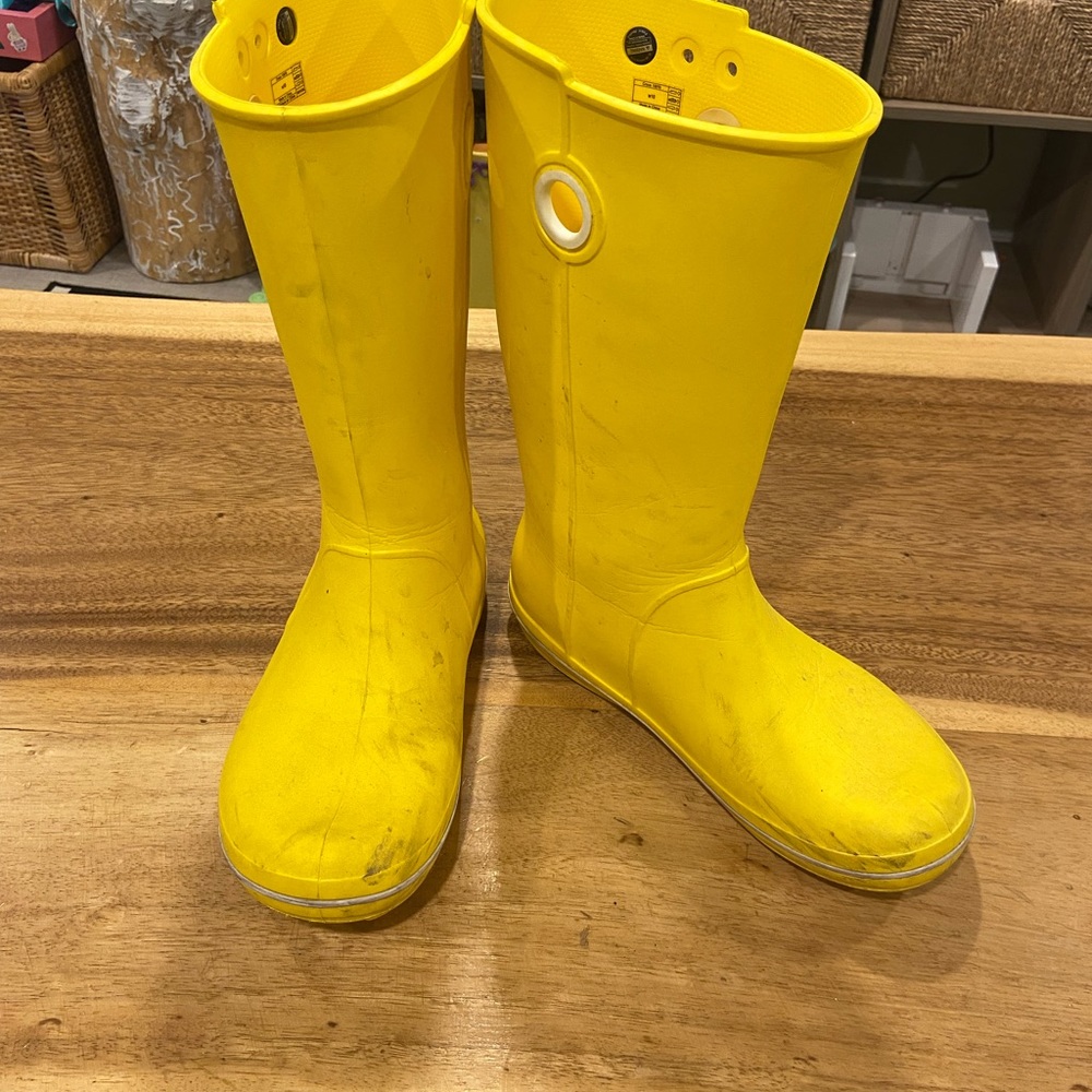 Crocs Crocband Jaunt Adult Rain Boots 10 - Picture 4 of 4